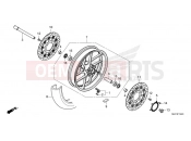 HONDA NT1100 DCT (NT1100DN) 2022 F-14-40 FRONT WHEEL