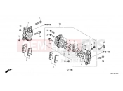 HONDA NT1100 DCT (NT1100DN) 2022 F-12 FRONT BRAKE CALIPER