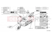 HONDA NT1100 DCT (NT1100DN) 2022 F-49 CAUTION LABEL