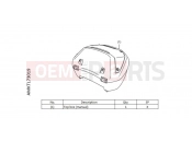 HONDA NT1100 DCT (NT1100DN) 2022 L73-22-09 50L MANUAL TOP BOX