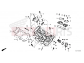 HONDA NT1100 DCT (NT1100DN) 2022 E-2 CYLINDER HEAD