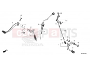 HONDA NT1100 DCT (NT1100DN) 2022 F-29 PEDAL