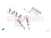 HONDA NT1100 DCT (NT1100DN) 2022 E-3 CAMSHAFT & VALVE
