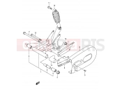 SUZUKI LT-A50 K4 (2004) (P2) REAR SWINGINGARM