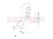 SUZUKI LT-A50 K4 (2004) (P2) FUEL TANK