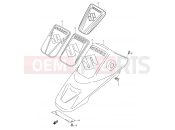 SUZUKI LT-A50 K4 (2004) (P2) CENTER FENDER