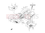 SUZUKI LT-A50 K4 (2004) (P2) FRAME COVER (MODEL K4)