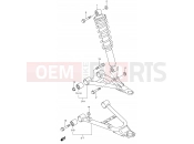 SUZUKI LT-F500F K4 (2004) (P24) SUSPENSION ARM