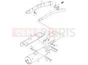 SUZUKI LT-F500F K4 (2004) (P24) MUFFLER