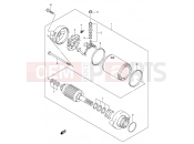 SUZUKI LT-F500F K4 (2004) (P24) STARTING MOTOR