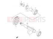 SUZUKI LT-F500F K4 (2004) (P24) CRANK BALANCER