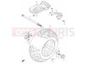 SUZUKI LT-F500F K4 (2004) (P24) LEFT REAR WHEEL (MODEL K4/K5)