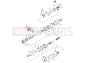 SUZUKI LT-F500F K4 (2004) (P24) SECONDARY DRIVE