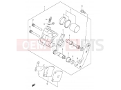 SUZUKI LT-F500F K4 (2004) (P28/P33) FRONT CALIPER