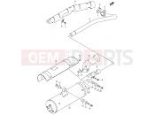 SUZUKI LT-F500F K4 (2004) (P28/P33) MUFFLER
