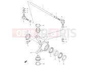 SUZUKI LT-F500F K4 (2004) (P28/P33) STEERING KNUCKLE