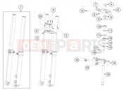 GASGAS  FRONT FORK, TRIPLE CLAMP
