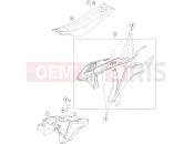 GASGAS  TANK, SEAT