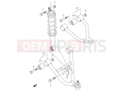 SUZUKI LT-F250 K5 (2005) (E17) SUSPENSION ARM (MODEL K5/K6)