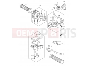 SUZUKI LT-F250 K5 (2005) (E17) HANDLE LEVER (MODEL K5/K6)
