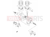 SUZUKI LT-F250 K5 (2005) (E17) CRANKSHAFT