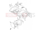 SUZUKI LT-F250 K5 (2005) (E17) REAR FENDER (MODEL K5/K6)