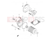 SUZUKI LT-F250 K5 (2005) (E17) OIL PUMP