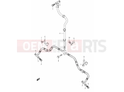 SUZUKI LT-F250 K5 (2005) (E17) FRONT BRAKE HOSE (MODEL K2/K3/K4/K5)