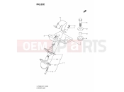 SUZUKI LT-F250 K5 (2005) (E17) LICENSE LAMP (LT-F250K6 E4)