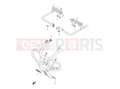 SUZUKI LT-F250 K5 (2005) (E17) FOOTREST