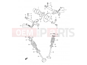SUZUKI LT-F250 K5 (2005) (E17) CAMSHAFT/VALVE