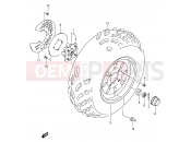 SUZUKI LT-F500F K5 (2005) (P24) FRONT WHEEL