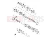 SUZUKI LT-F500F K5 (2005) (P24) TRANSMISSION (1)