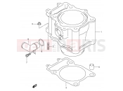 SUZUKI LT-F500F K5 (2005) (P24) CYLINDER
