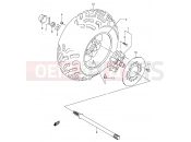 SUZUKI LT-F500F K5 (2005) (P24) RIGHT REAR WHEEL (MODEL K4/K5)