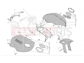 DUCATI Monster 1100 Fuel tank (cover)