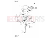 SUZUKI LT80 K6 (2006) (P1) FUEL TANK (MODEL K5/K6)