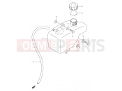 SUZUKI LT80 K6 (2006) (P1) OIL TANK