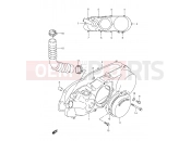 SUZUKI LT80 K6 (2006) (P1) CRANKCASE LEFT COVER