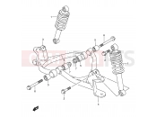 SUZUKI LT80 K6 (2006) (P1) SUSPENSION ARM