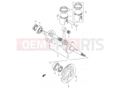 SUZUKI LT80 K6 (2006) (P1) CRANKSHAFT
