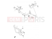 SUZUKI LT80 K6 (2006) (P1) FOOTREST