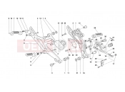 DUCATI 2001 Monster 600 GEARCHANGE LEVER - FOOT REST