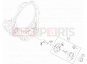 KTM 350 EXC-F WESS (F8203U3) [EU] 2021 BALANCER SHAFT