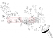 KTM 790 ADVENTURE, white-CKD w/o engine (F9687U2) [CN] 2021 ENGINE GUARD