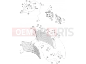 KTM 790 ADVENTURE, white-CKD w/o engine (F9687U2) [CN] 2021 COOLING SYSTEM