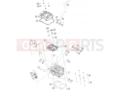 KTM 790 ADVENTURE,orange-CKD w/o engine (F9687U1) [CN] CYLINDER HEAD