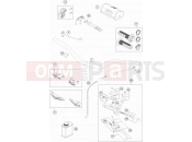KTM 250 XC TPI (F6375V5) [US] 2022 HANDLEBAR, CONTROLS