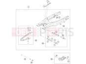 KTM 250 XC TPI (F6375V5) [US] 2022 SWING ARM