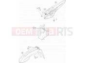 KTM 250 XC TPI (F6375V5) [US] 2022 MASK, FENDERS